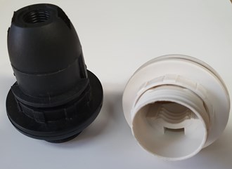 Lampholder 10mm SES Euro w Shade Ring