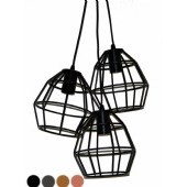 P1601 3LT Cage Pendant