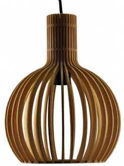 P1603 Small Wood Pendant