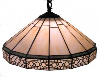 P161013 Leadlight Pendant 16