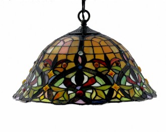 P163389 Leadlight Pendant 16