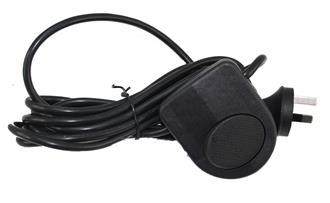 Lead & Plug With Foot Switch Black 