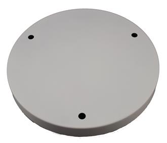 Round Back Plate 3/Light  250mm 
