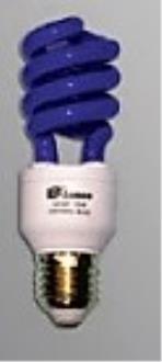 Compact Lamp 15W Coloured 