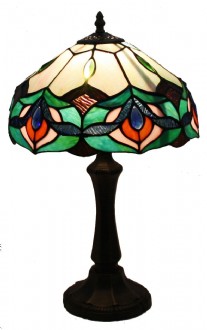 T123494 Leadlight Table Lamp 12